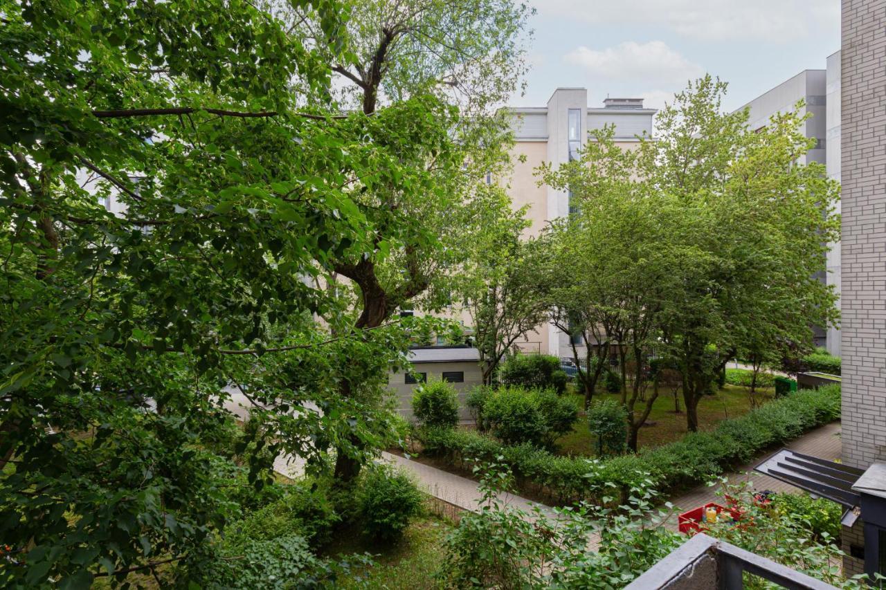 Central Apartment Solec Wilanowska By Noclegi Renters Varsovie Extérieur photo